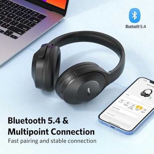 Нови Безжични слушалки ANC EarFun Wave Life Bluetooth 5.4 Hi-Res Bass