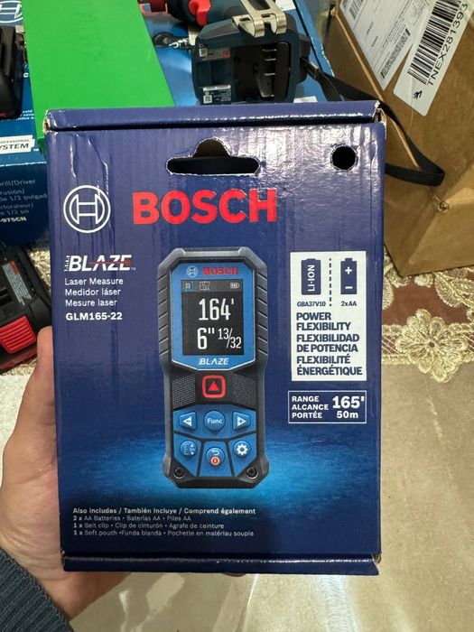 Bosch Glm 50 lazerni metr (дальномер) Nemis sifati 50metrgacha oladi