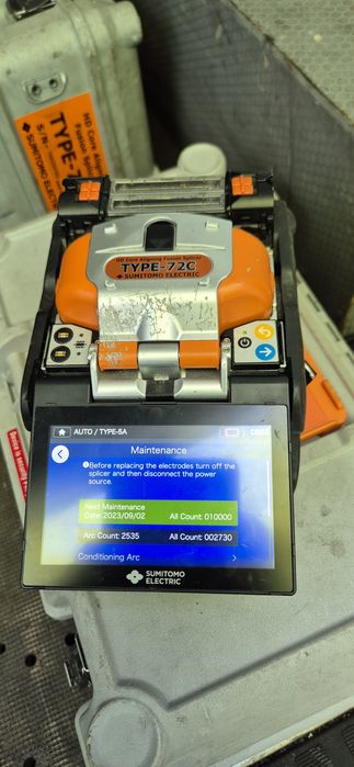 Sumitomo 72c  aparat sudura fibra optica