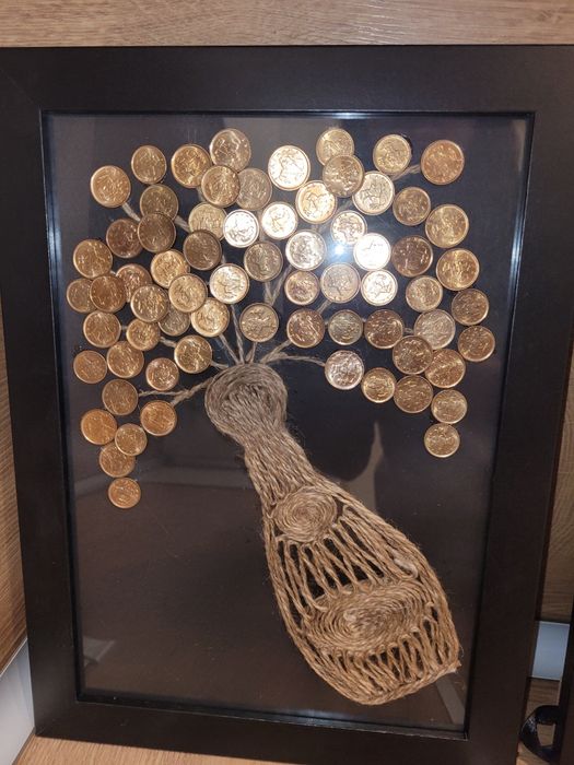 Сувенир - Пано декорация "Дървото на парите"