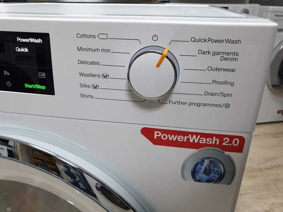 9кг - 1600rpm - PowerWash - Miele W1 Пералня Миеле 12м Гаранция