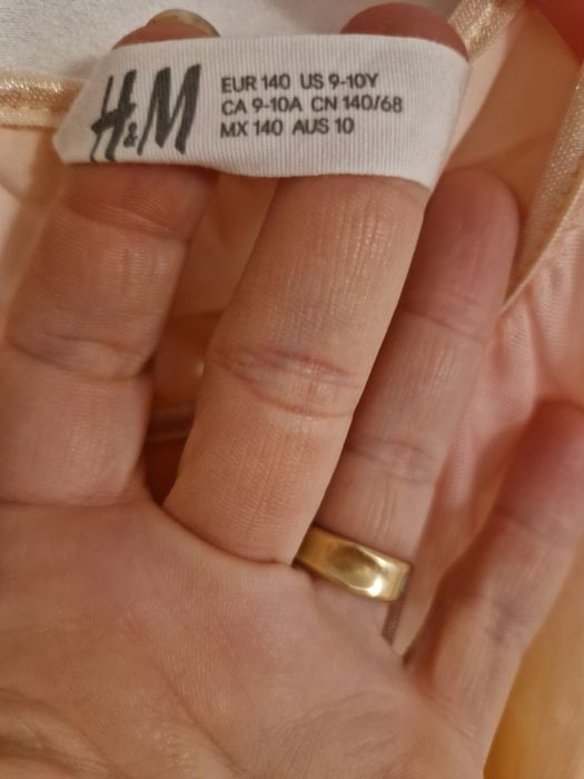 Rochie unicorn hm  9-10 ani