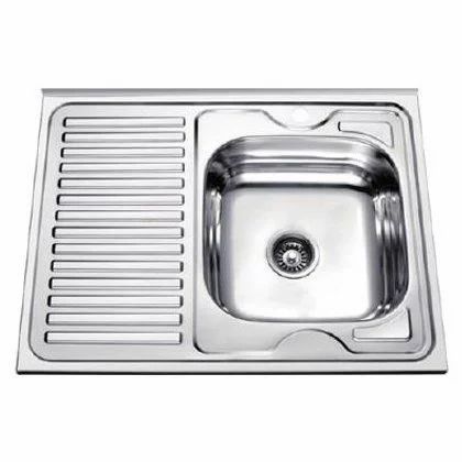 Мойка накладная 60х80