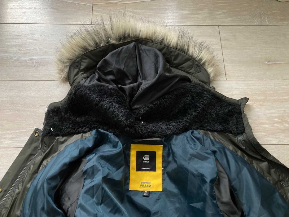 G Star Whistler HDD Faux Fur Down TLR Jacket женско пухено яке пух М
