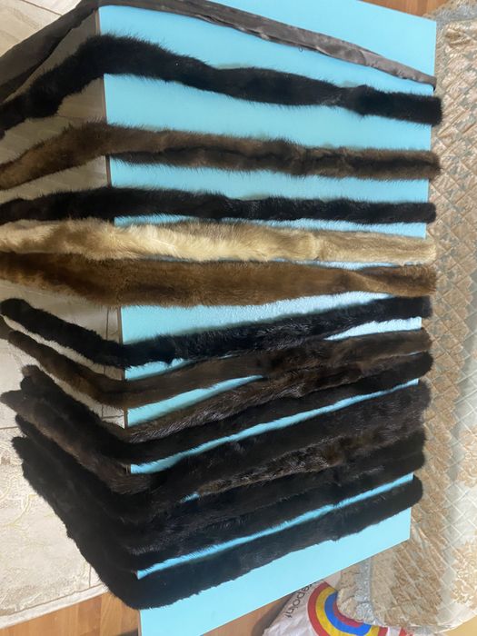 Пояс для норковых шуб разные