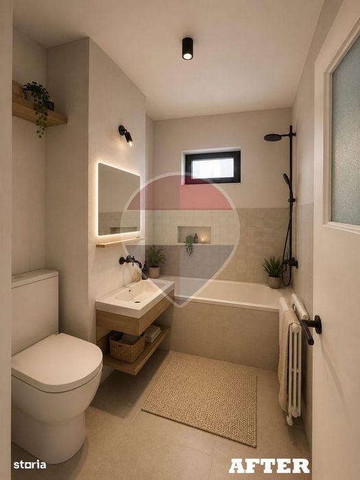 Apartament cu 3 camere de vânzare în zona Brailei