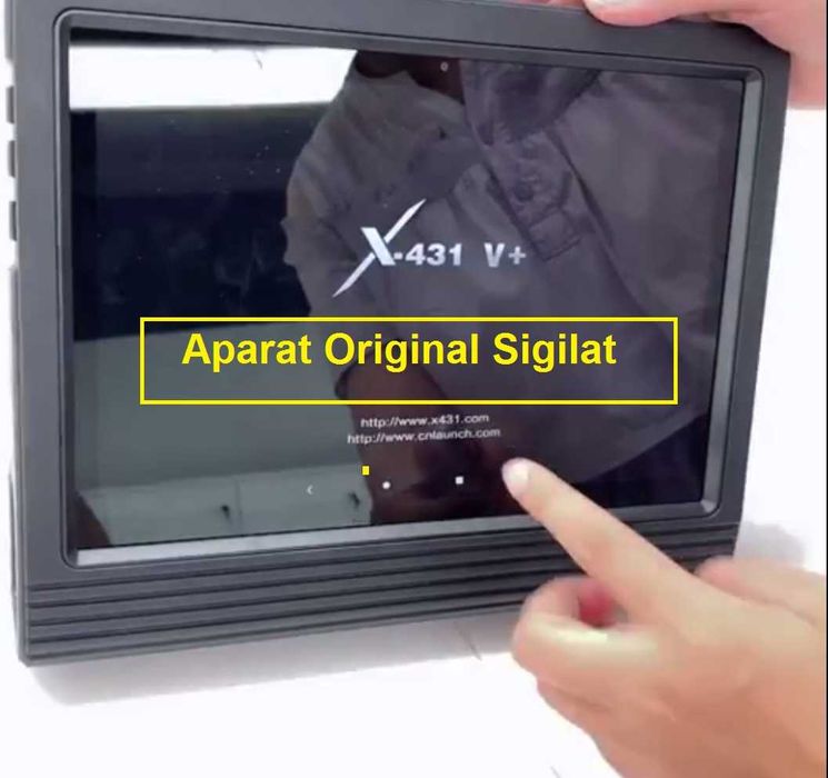 Launch X431 V+ 10 inch Tester Auto Multimarca 2 ani Update Lb Romana