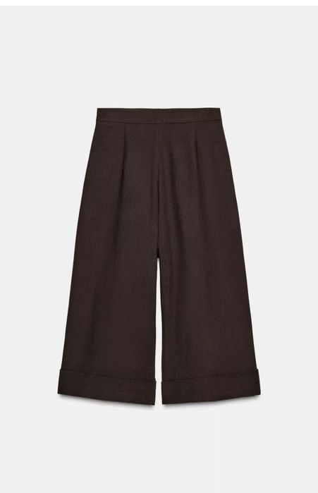 Брюки Бермуды от бреда Zara, материал 100% шерсть