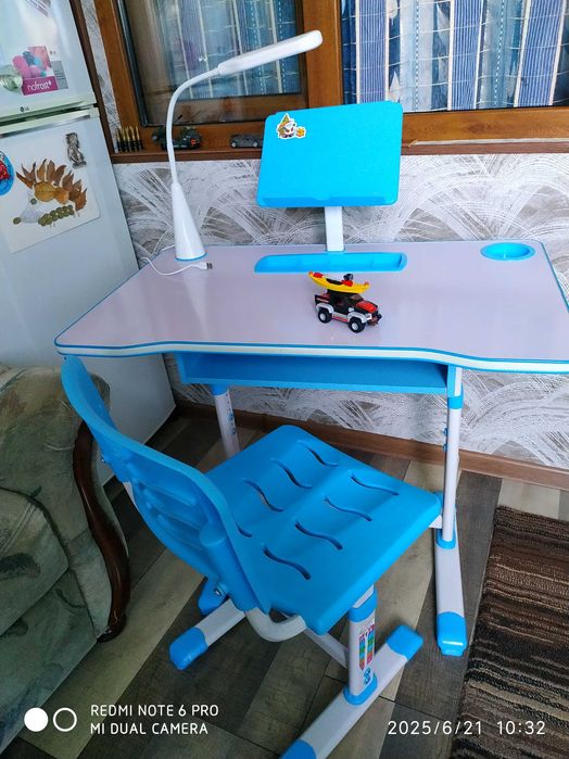 Стол парта + стул Трансформер для учёбы *