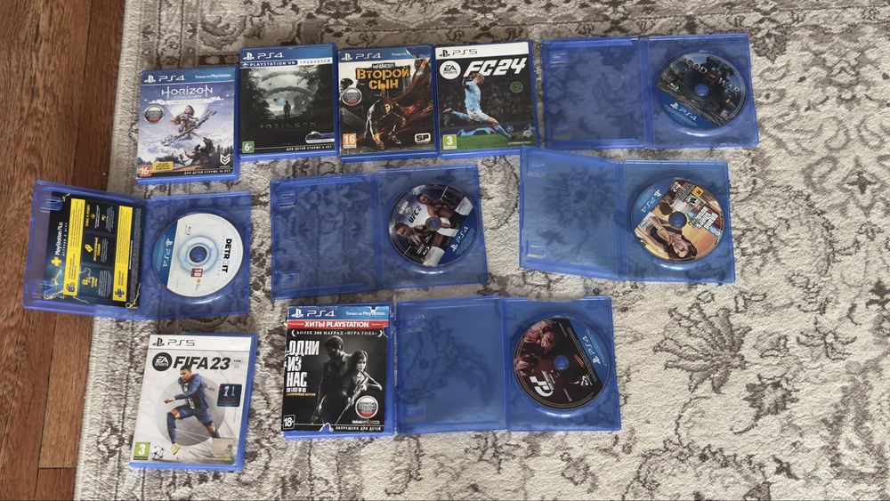 Игры для playstation 4/5, диски ps4/5