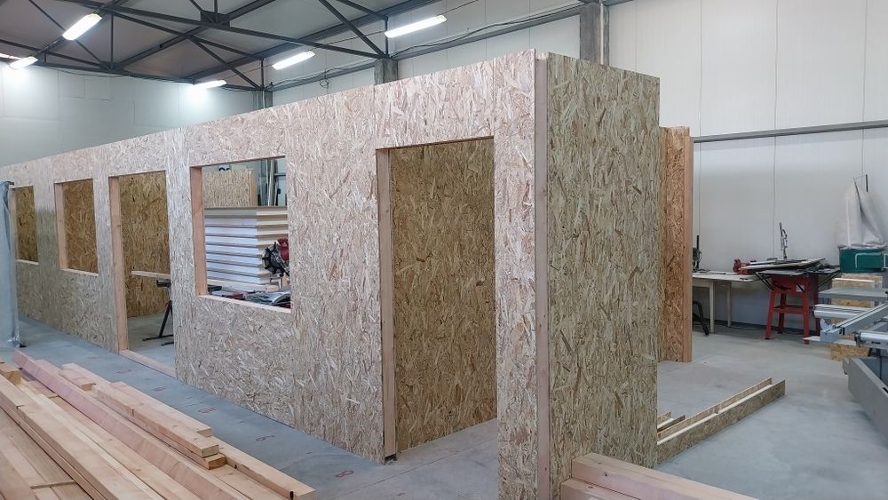 Панели СИП  за сглобяеми къщи