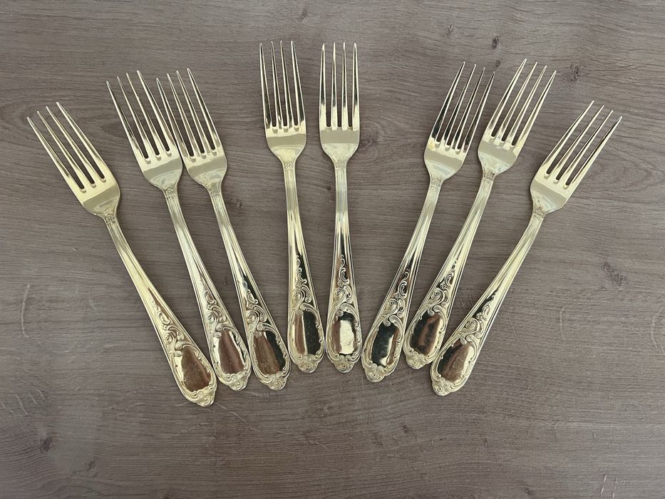 Set tacamuri placat cu aur 23k