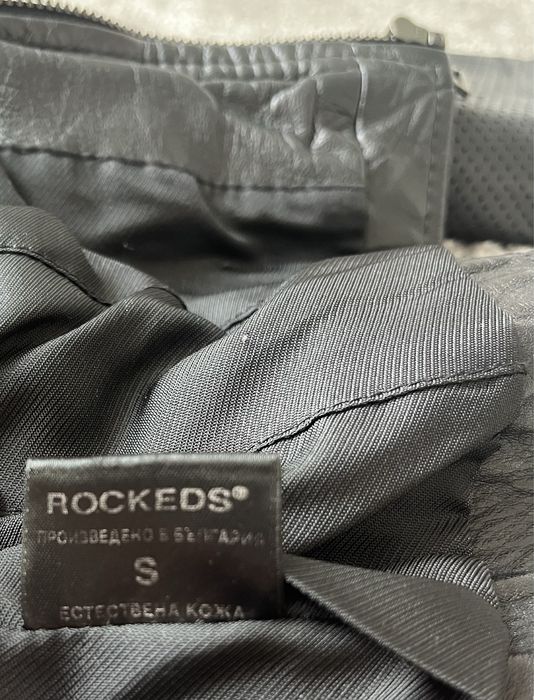Кожено яке на Българския бранд Rokeds