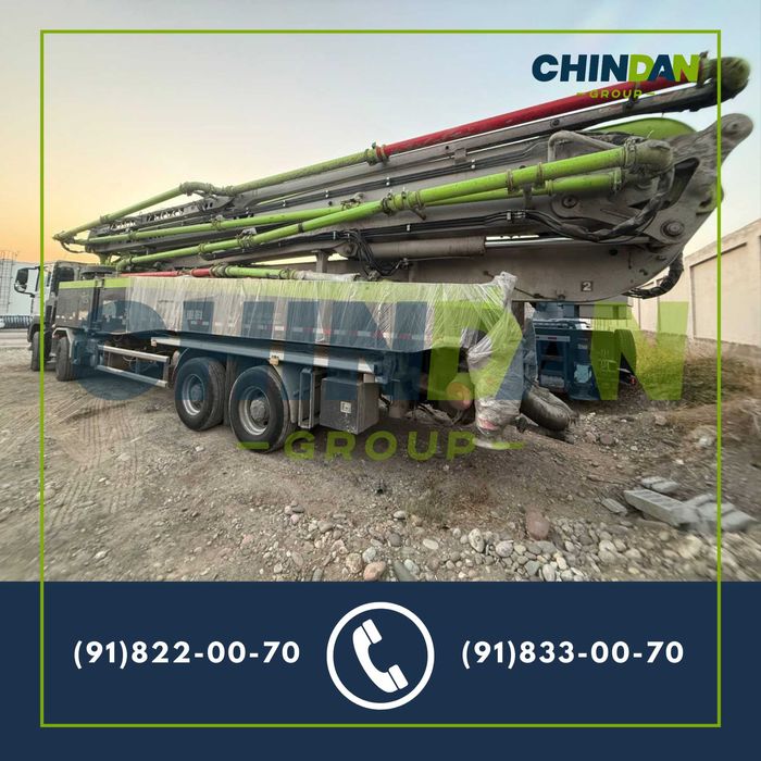 Автобетононасос Zoomlion 62 метр шасси Sitrak в продаже