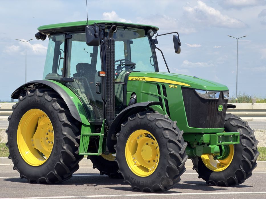 Tractor John Deere 5115 M PREMIUM de 115 CP an 2016 cu  Istoric IPSO impecabil Case Claas New Holland Fendt Same Deutz Stayer Fiat 6115