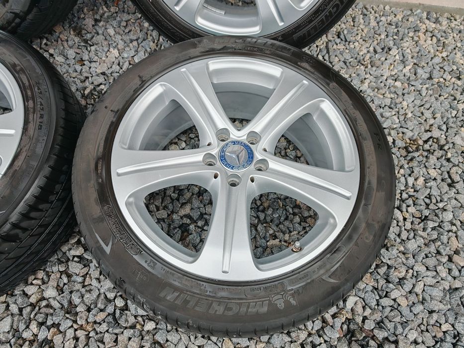 Jante originale Mercedes E class 245 45R18 Michelin Vară