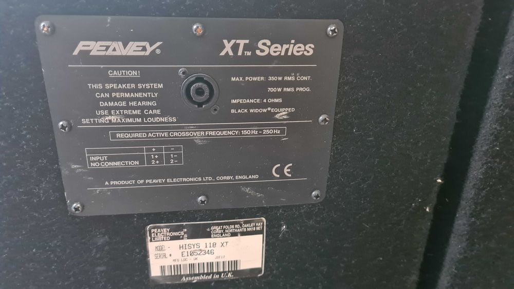 Бас каси Peavey Hisys 118 XT