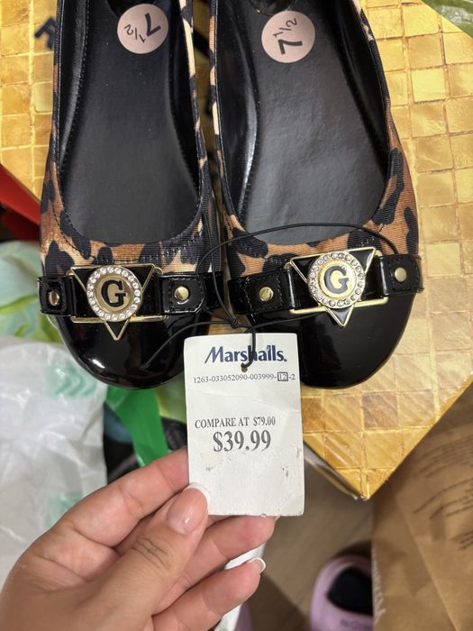 Балеринки guess 7 1/2 номер НОВИ
