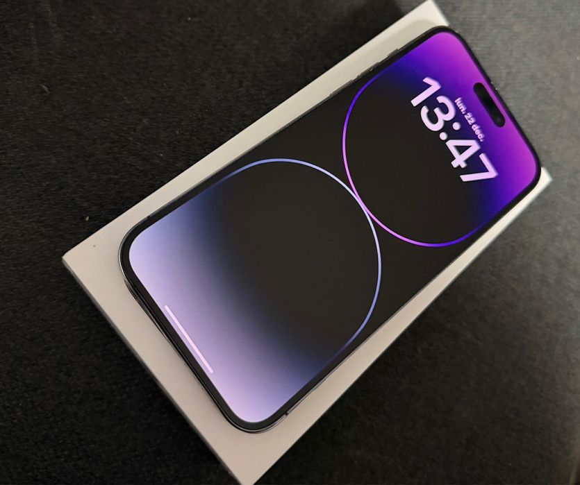 Vand Iphone 14 ProMax , DeepPurple, 256gb , 36 de huse