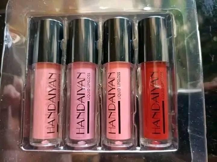 Комплект от 4 броя течни червила Handaiyan