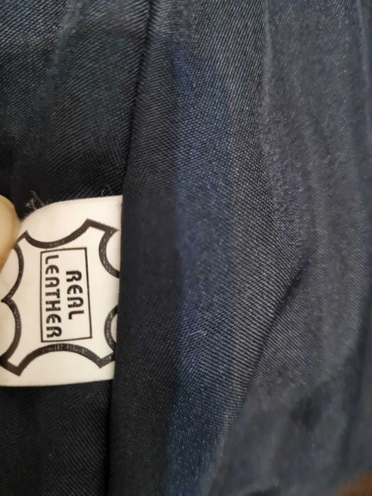 Haina piele, dama,cambrata pe corp.piele foarte fina