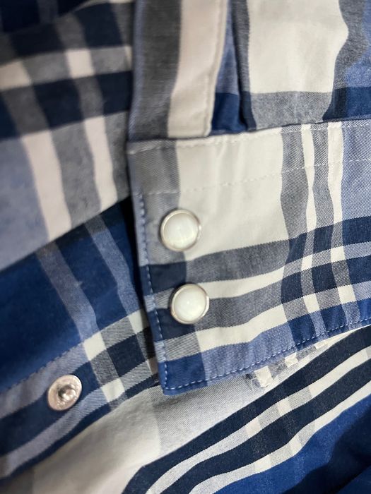 Cămașă bărbați Levi’s, mărimea M, în carouri, bumbac 100%