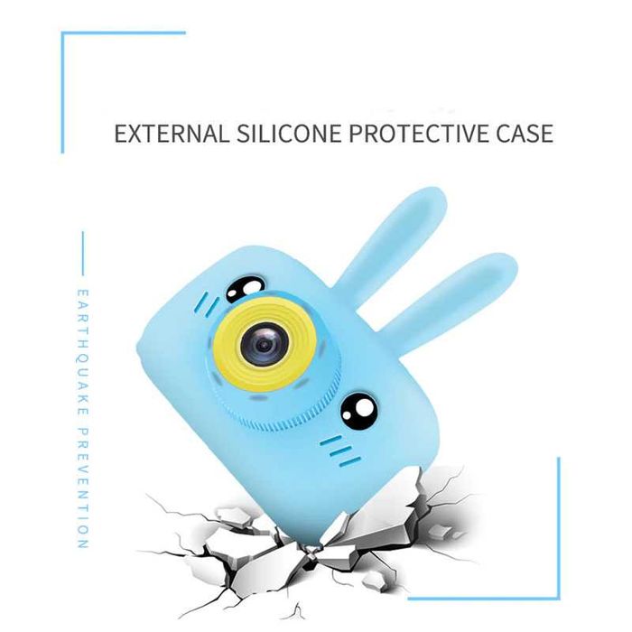 Детски фотоапарат STELS W310, Игри, HD Камера, Розов, Син, Жълт, Бял