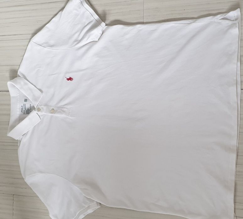 POLO Ralph Lauren Pique Cotton Tailored Fit 2XL ОРИГИНАЛ Мъжка Тениска