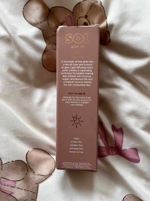 Олио за тяло и палитра за лятото на  Colourpop