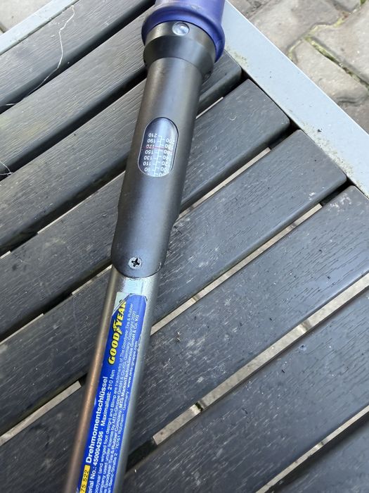 Vand cheie dinamometrica Goodyear 210NM