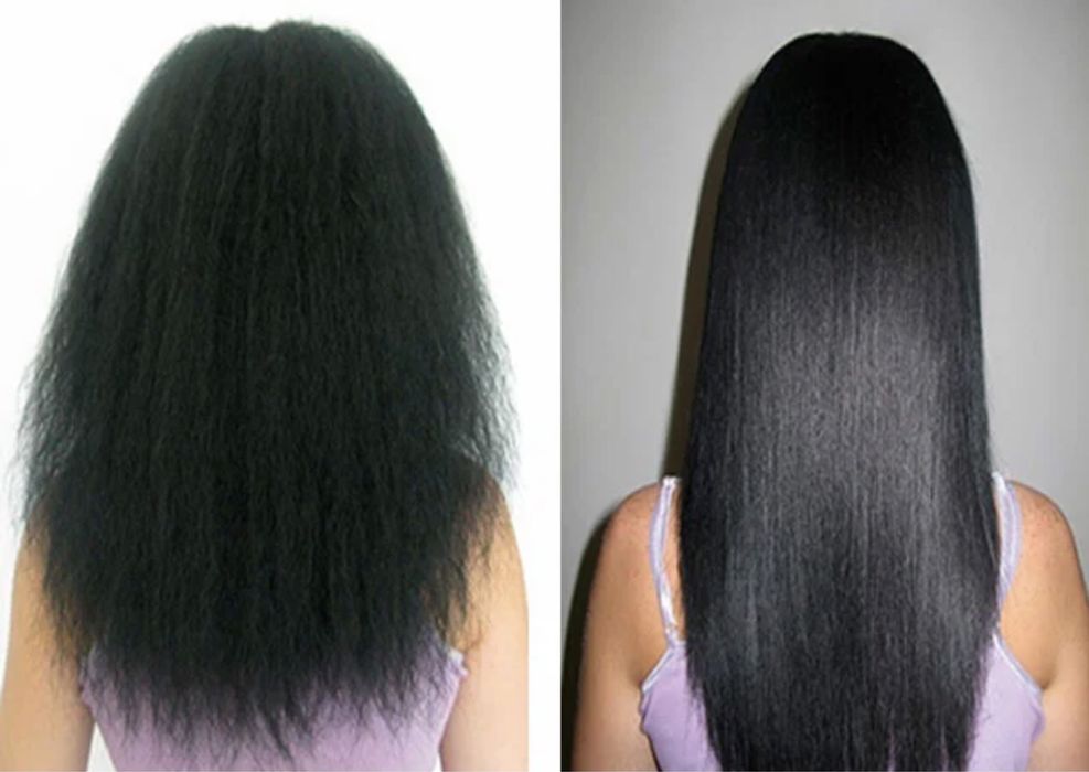 Пластика волос до после Пластика волос до после