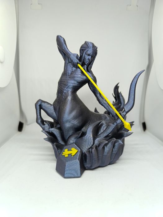 Зодиакални фигури - 3д принтирани със съзвездие отдолу