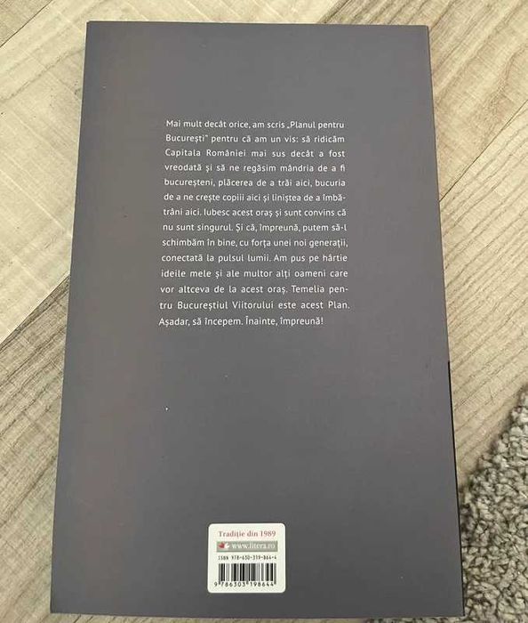 Planul pentru Bucuresti- Burduja- carte noua