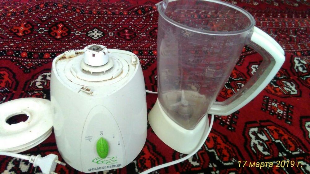 Блендер марки BLACK&DECKER Сабзавотларни майдалаш учун ишлатса булади