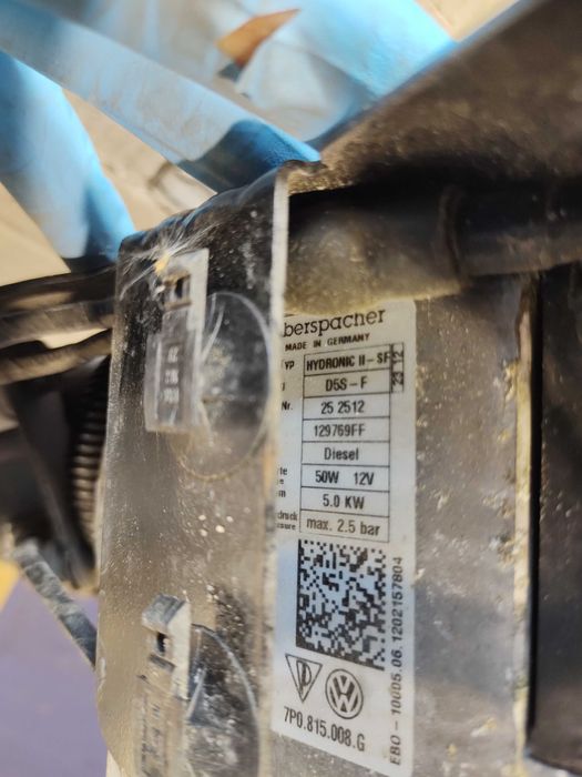 Печка Porsche Cayenne 3.0D 92A/EG22/2012