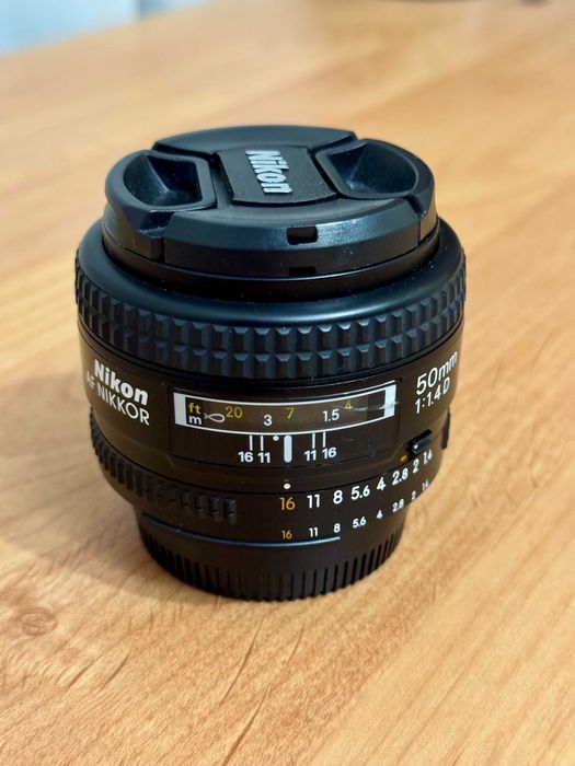 Обективи NIkon Nikkor AF 50mm f1.4 D + Nikkor 85mm f/1.8D