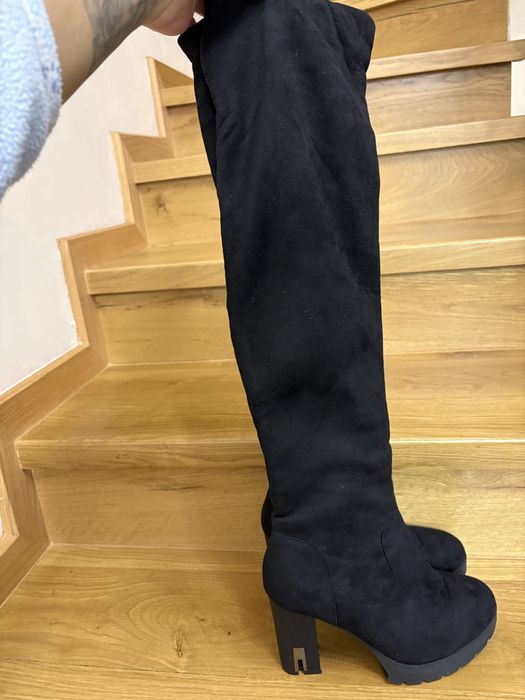 Дамски ботуши на ток