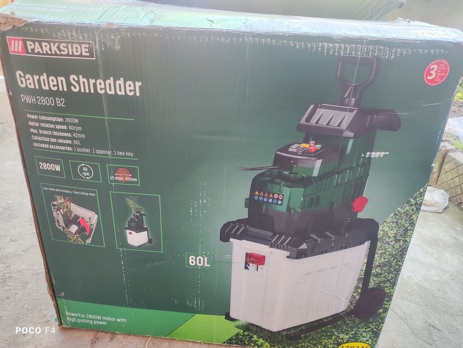 Дробилка за клони Parkside PWH 2800 B2