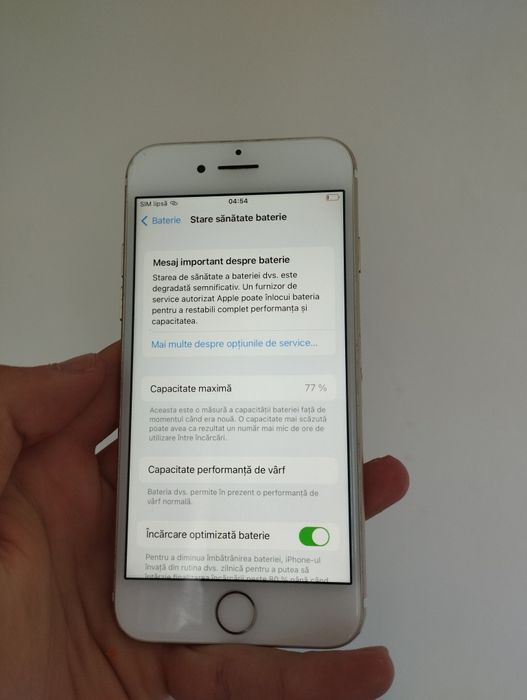 Vând iPhone 7 gold 32 GB stare foarte bună