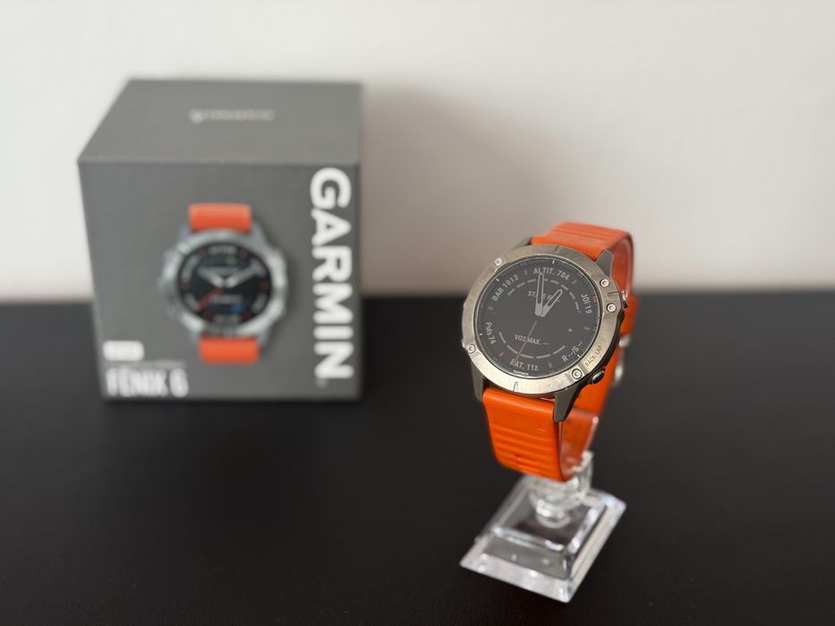 Garmin Fenix 6 SAPPHIRE Full Box – Stare foarte bună