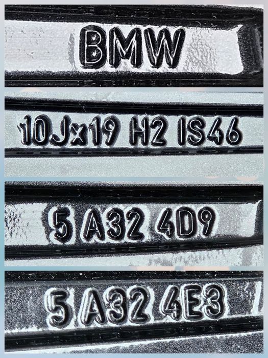 Jante Roti BMW seria 5 G60 G61 i5 M pachet 2 dimensiuni / echipare iarna DOT 2024 Pirelli Winter cu steluță / 275 40 19 - 245 45 19