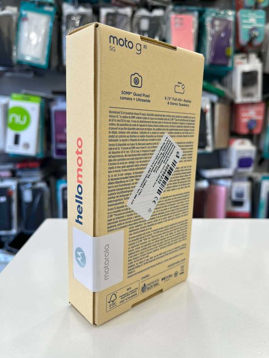 Чисто нов Motorola G35 256 GB/4+4 GB + гаранция