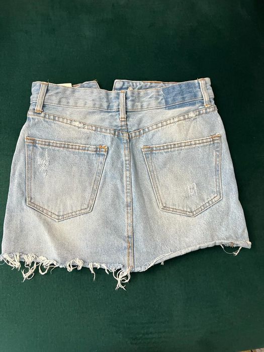 Fustă mini denim Bershka mărimea xs