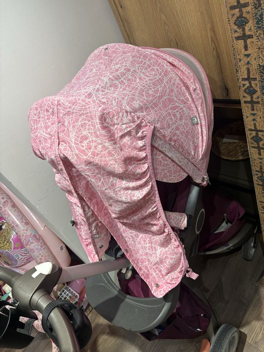 Количка Stokke -пълен комплект +  -подарък столче за кола Stokke