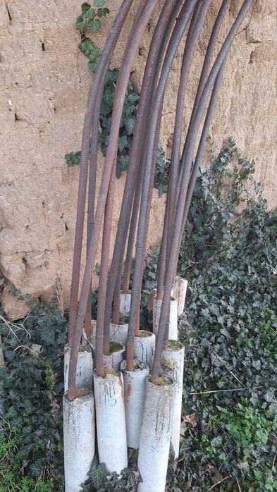 Оранжерия  ферми от тръби 6 метра широки 16 броя