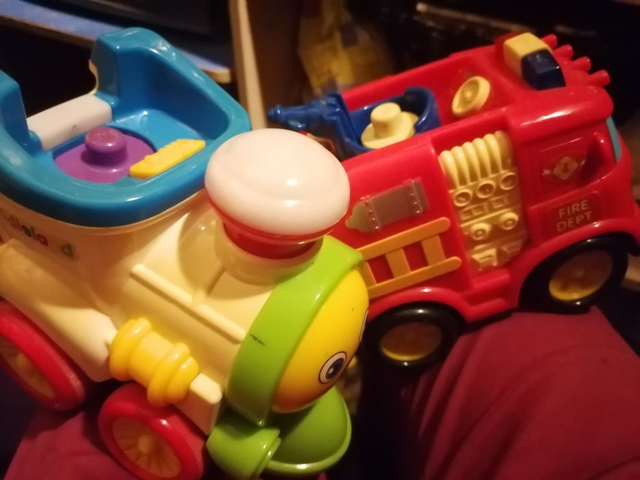 Остаток конструктора, паровозик