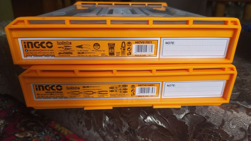 Ингко фирмасидан электриклар учун  инструмент туплами