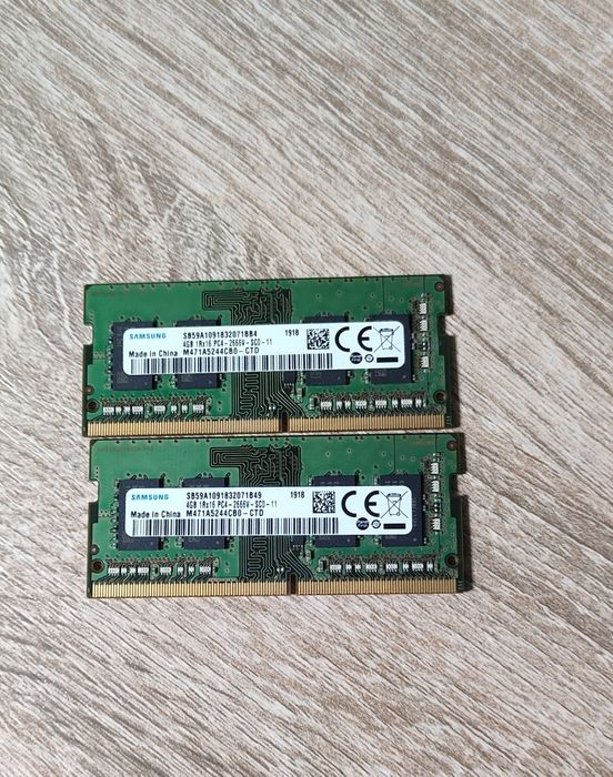 Kit 8GB RAM DDR4 (2x4GB) Samsung 2666MHz Laptop / Mini PC