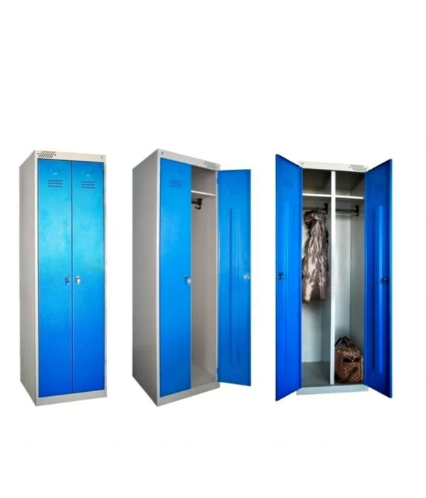 Шкафы для одежды раздевалок гардероба