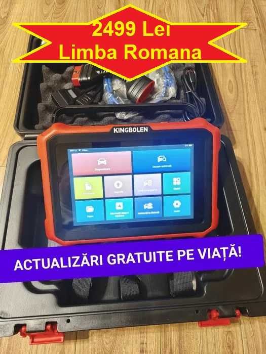Diagnoza tester profesional KINGBOLEN K8 PRO, Update pe viata, Romana